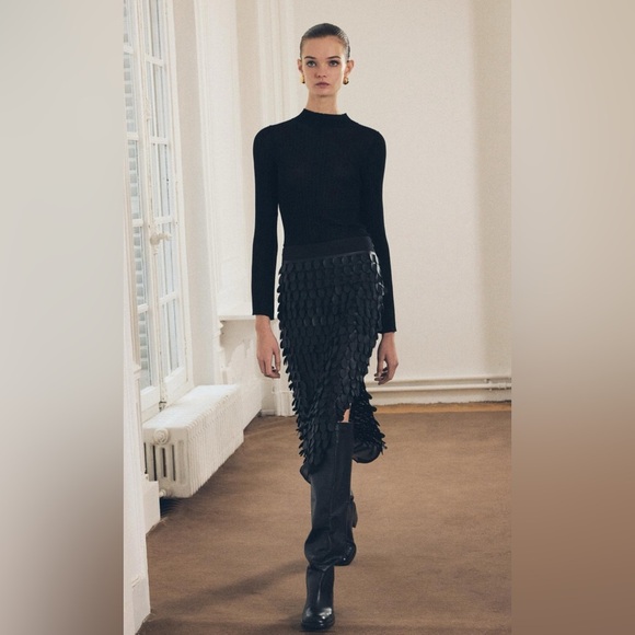 NWT Zara Combination Midi Skirt - Picture 3 of 10